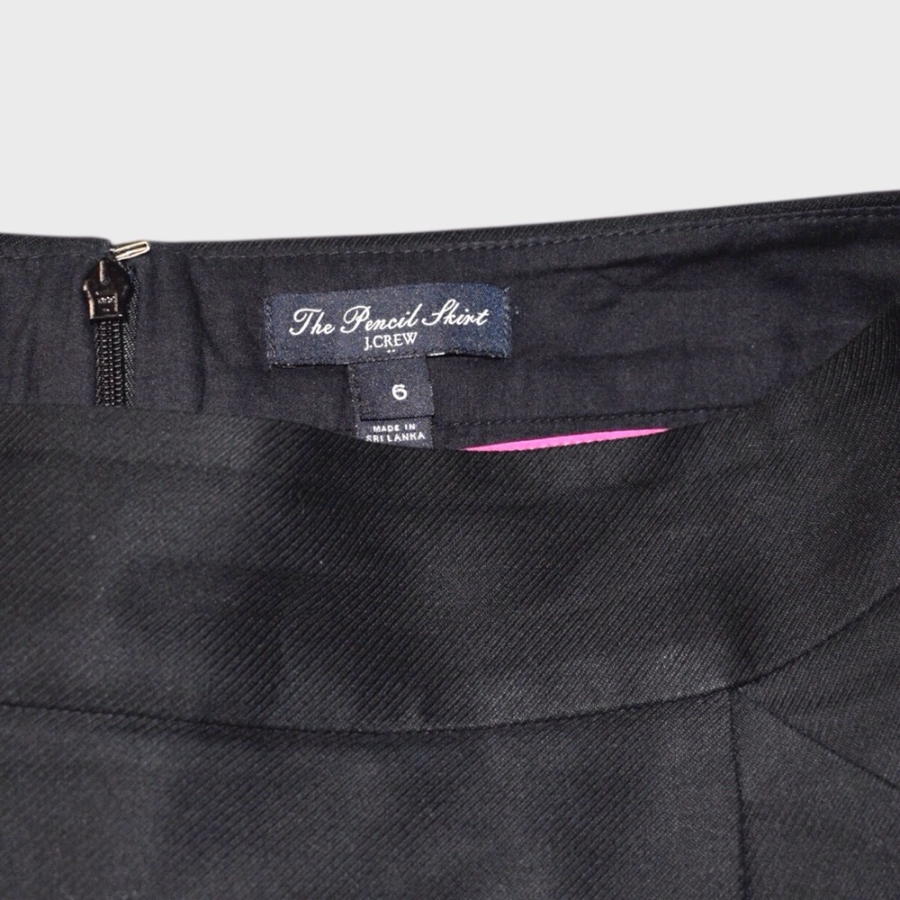 J Crew Factory Cotton Pencil Skirt - Picture 5 of 5